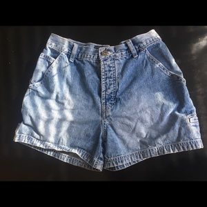 Route 66 mom jean shorts